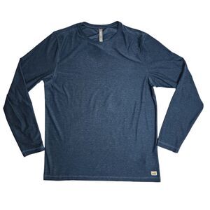 Vuori Men's Long Sleeve Tee - Navy Blue